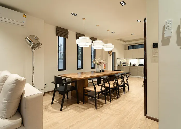 Сasa de vacaciones Asok House Sukhumvit27 Free Bf *